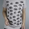 light gray Hedgehog t-shirt
