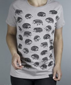 light gray Hedgehog t-shirt