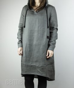 lina kleita ar kabatām