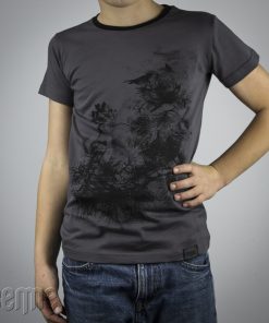 gray Hoopoe shirt