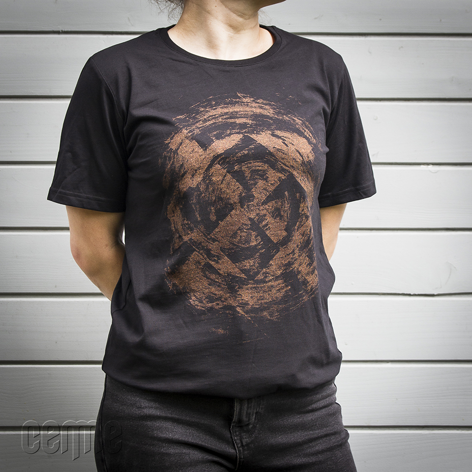 Black Tee with sun